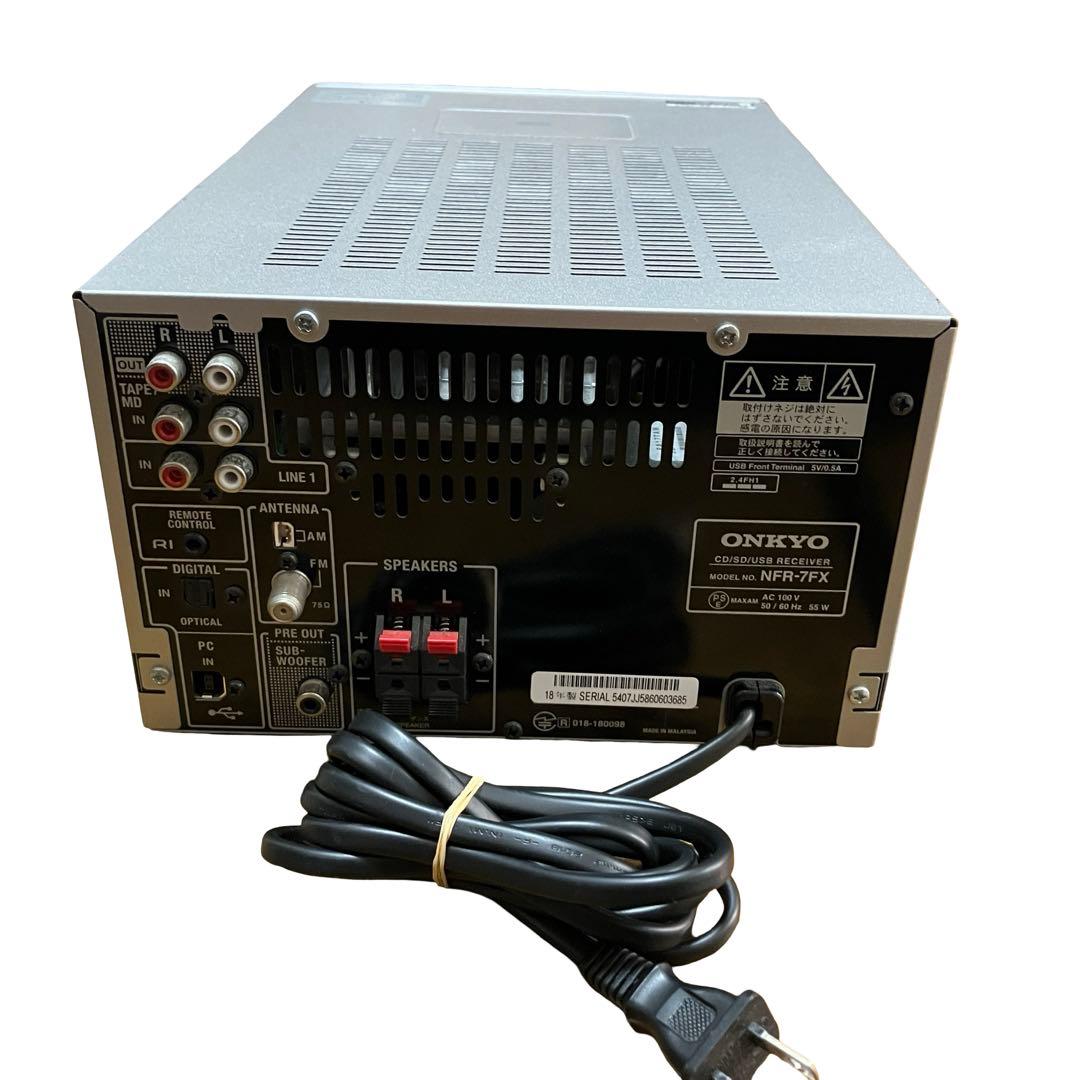 Onkyo Mini Component Systems Cd Sd Usb Nfr-7Fx Bluetooth