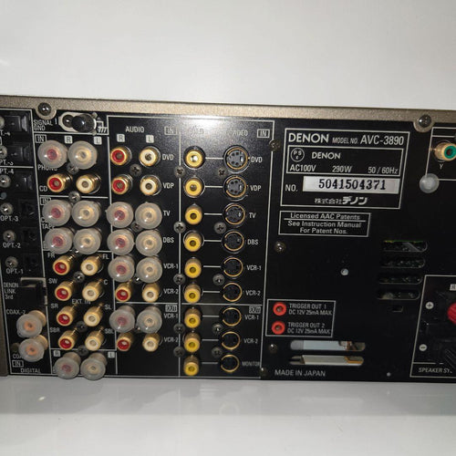 Denon Av Amplifier Avc-3890
