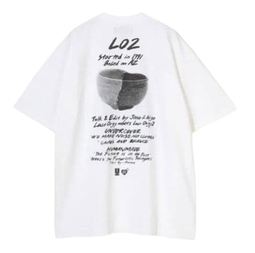 Human Made T-Shirts Undercover Last Orgy Tee White