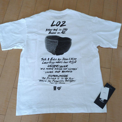 Human Made T-Shirts Undercover Last Orgy Tee White