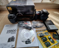 Nikon Digital Slrs D5500 18-55Vr