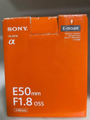 Prime Lenses Sony F1.8 E