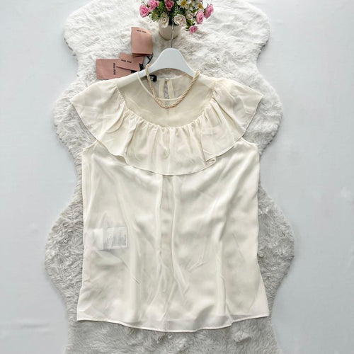 Miu Sleeveless Miumiu* 100% 38