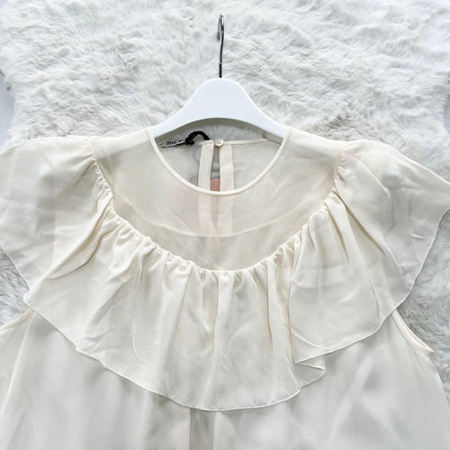 Miu Sleeveless Miumiu* 100% 38