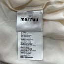 Miu Sleeveless Miumiu* 100% 38