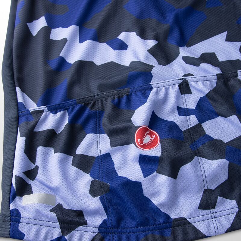 T -Shirt Castelli Attacco Edition Jersey Mens Belgian Bluepool Bluewhite