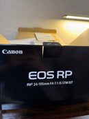 Canon Mirrorless Interchangeable Lens Cameras Eos Rp Rf24-105Mm F4-7.1 Is Stm