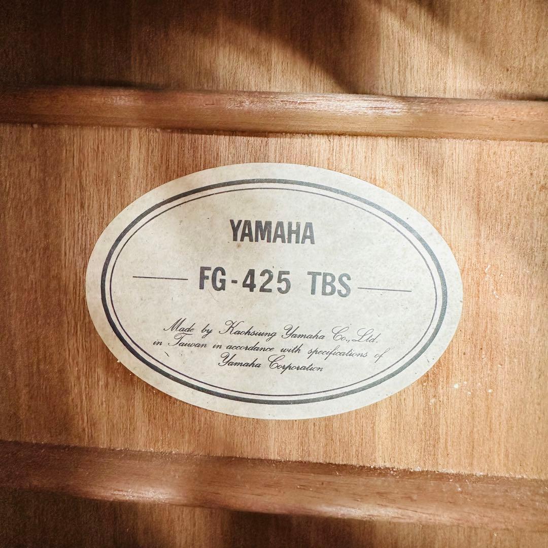 Acoustic Guitars Yamaha Fg-425Tbs