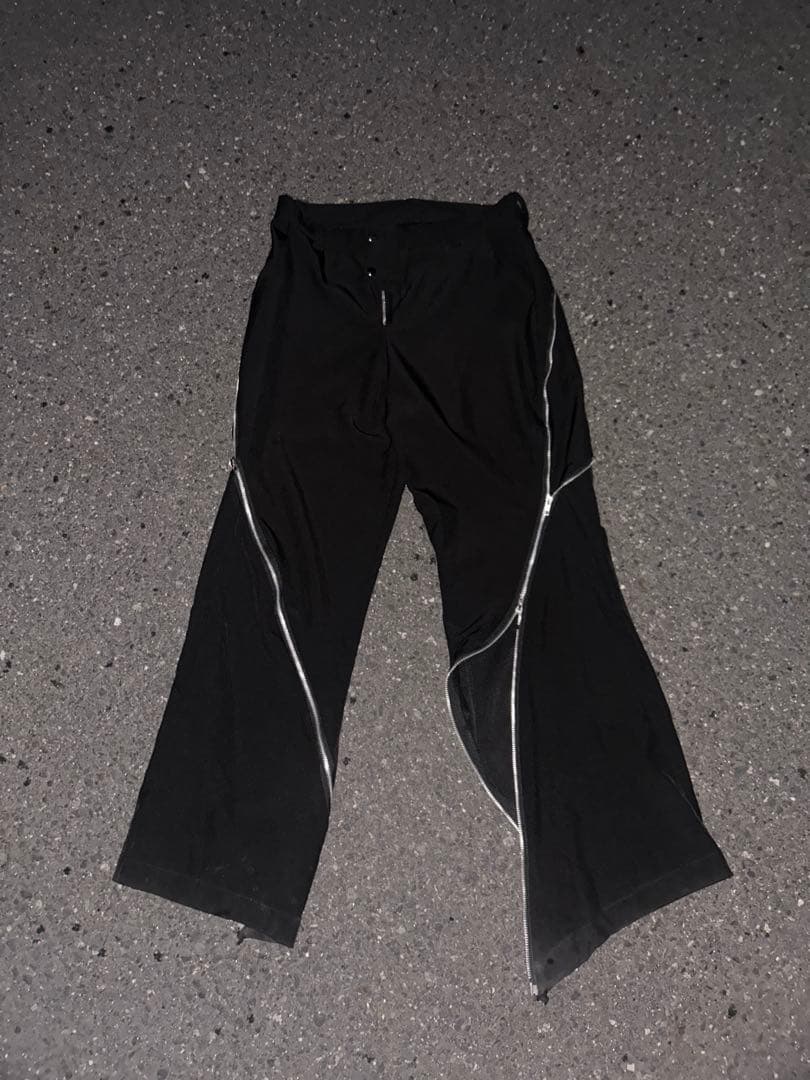 Rick Owens Slacks 00'S Archive Opium Zip Pants