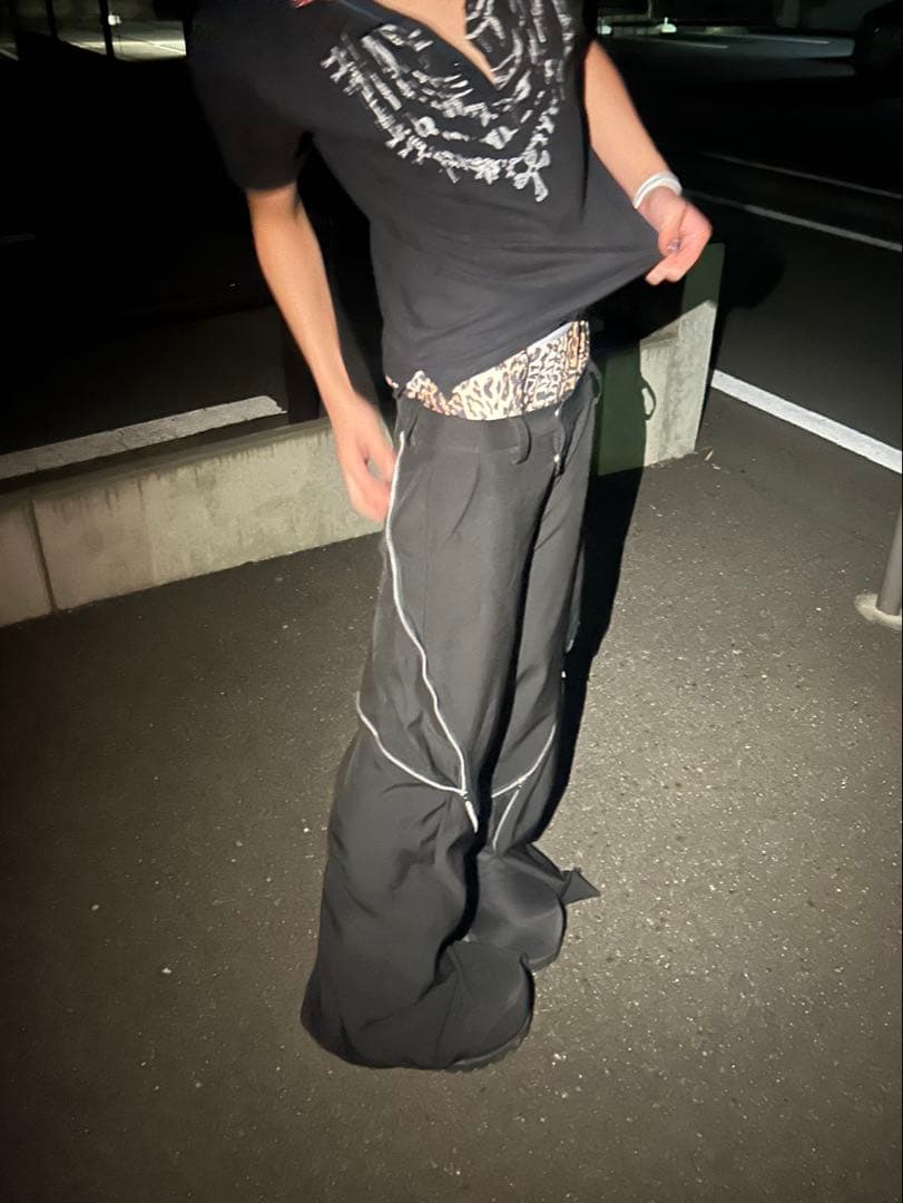 Rick Owens Slacks 00'S Archive Opium Zip Pants