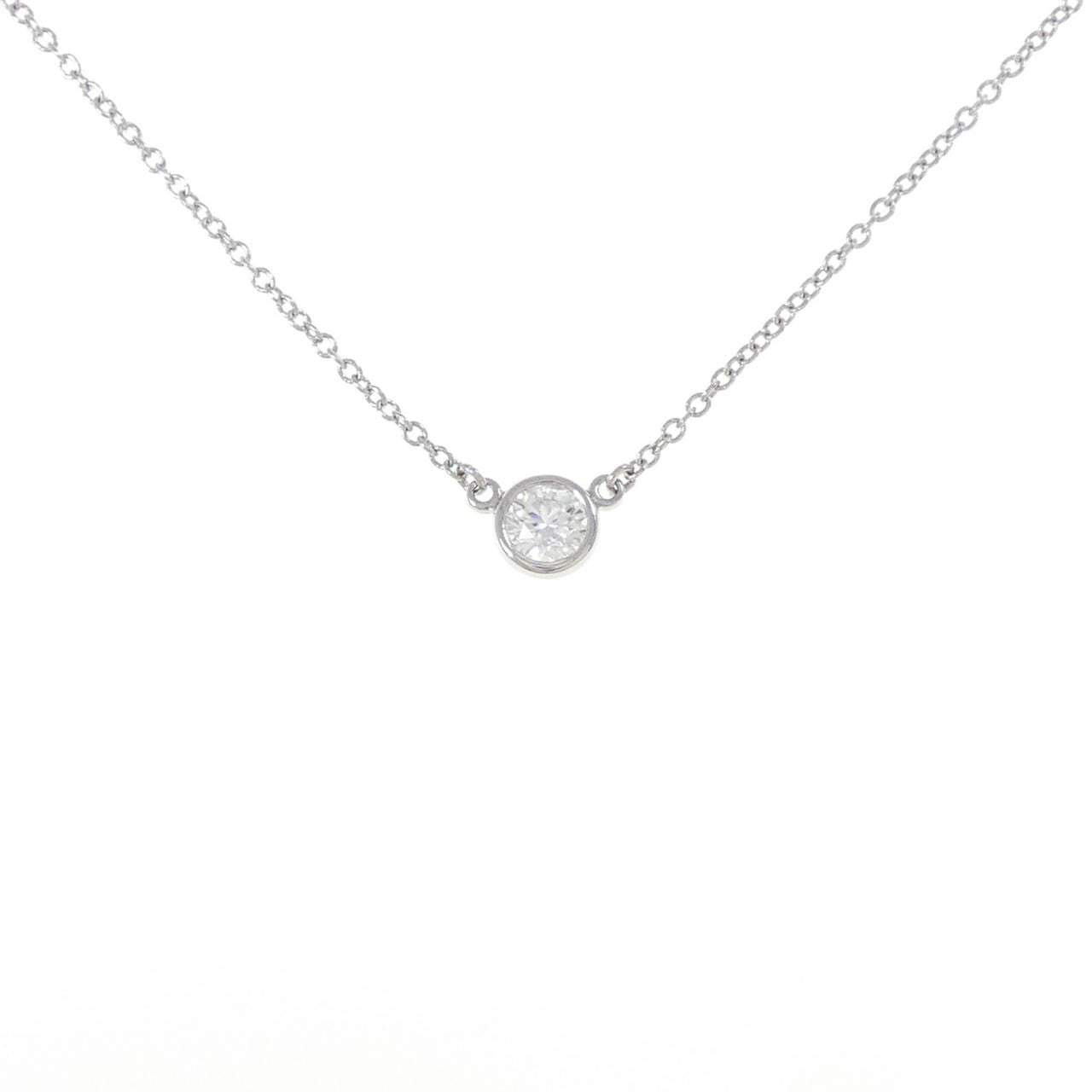 Tiffany Necklace 0.20Ct F Vs2 3Ext