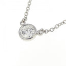 Tiffany Necklace 0.20Ct F Vs2 3Ext