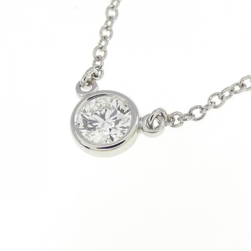 Tiffany Necklace 0.20Ct F Vs2 3Ext