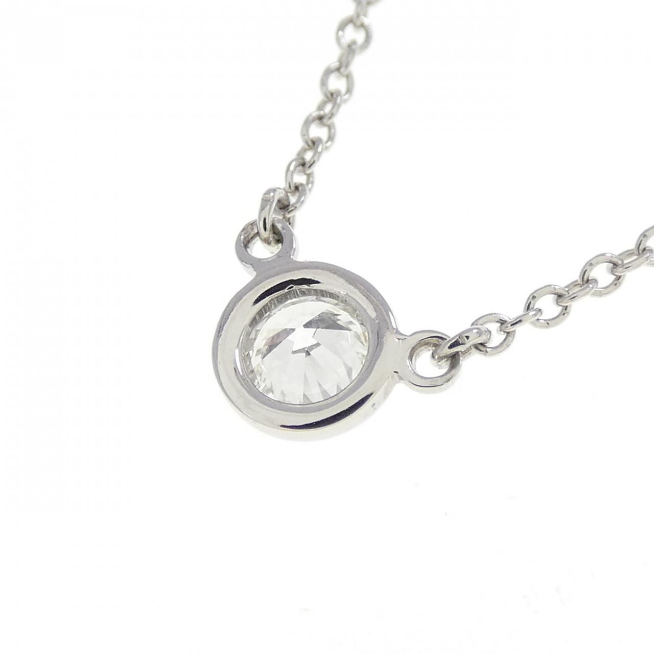 Tiffany Necklace 0.20Ct F Vs2 3Ext