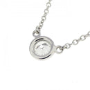 Tiffany Necklace 0.20Ct F Vs2 3Ext