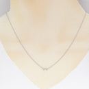 Tiffany Necklace 0.20Ct F Vs2 3Ext