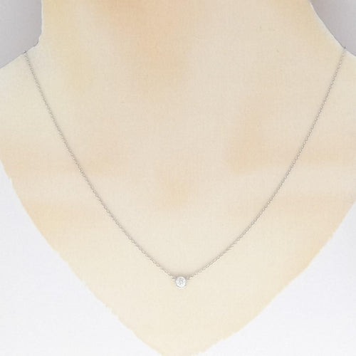Tiffany Necklace 0.20Ct F Vs2 3Ext
