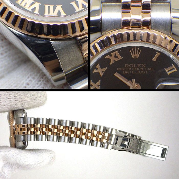Rolex Watch (Digital) 179171 K18Pg Ss