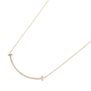 Tiffany Necklace Co T 60011679 40.5/45.5 K18Pg
