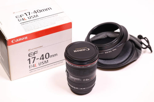 Canon Lens (Zoom) Ef 17-40Mm F/4L Usm