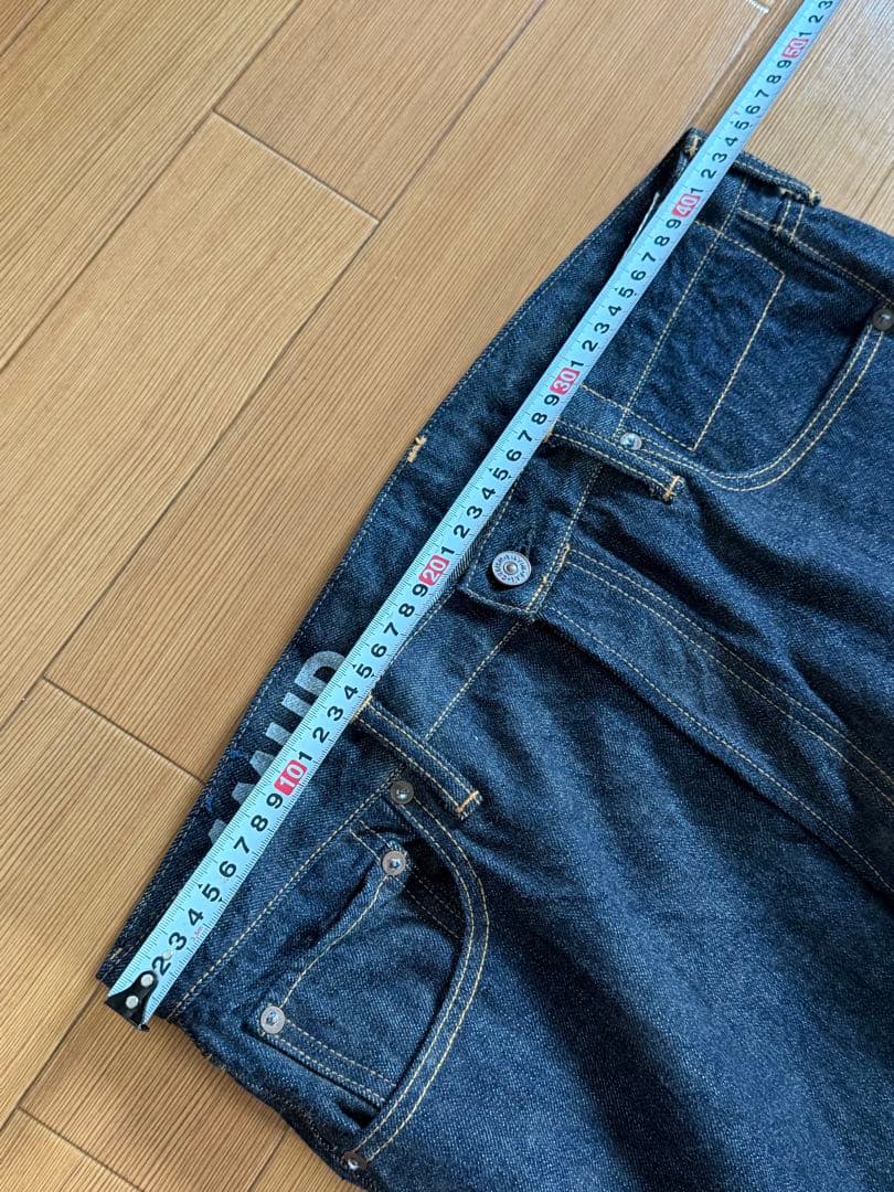 Visvim Straight Jeans Social Sculpture 01 Ex Wd Raw Mud Od