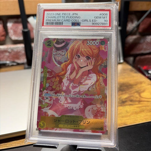 One Piece Card Game Psa10 St07-008