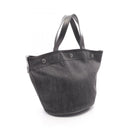 Prada Tote Bag Denim+City Calf