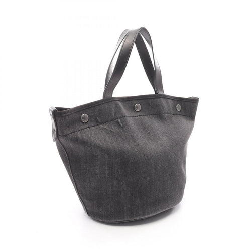 Prada Tote Bag Denim+City Calf