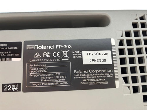 Roland Keyboard Electronic Piano 2022 Fp-30X