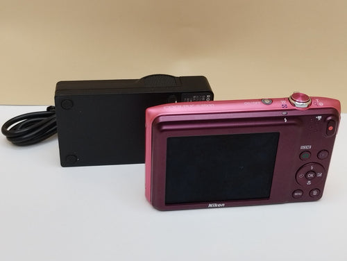 Nikon Compact Digital Camera Coolpix S3500 Pink 20.1Mp 7X 20260513