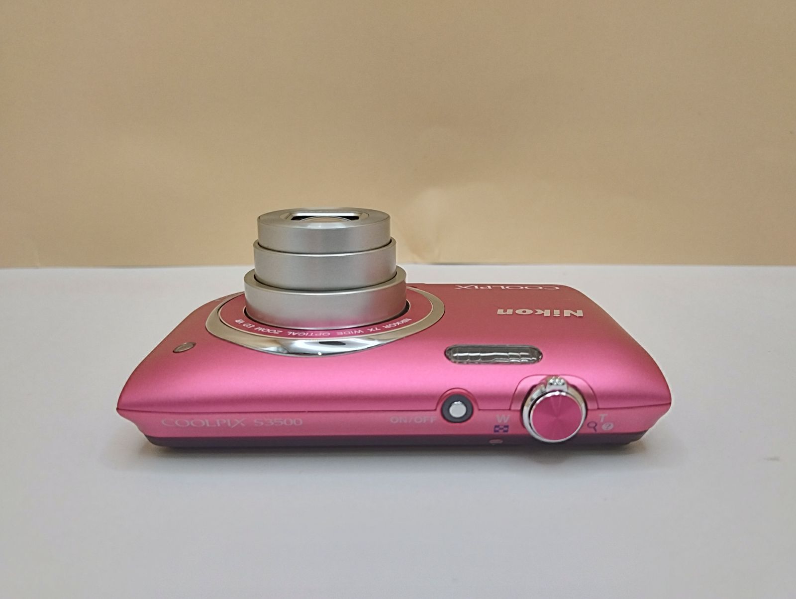 Nikon Compact Digital Camera Coolpix S3500 Pink 20.1Mp 7X 20260513