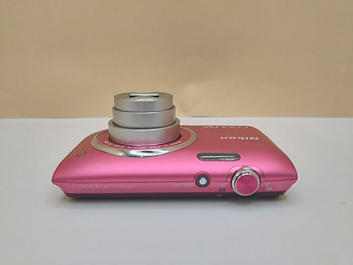 Nikon Compact Digital Camera Coolpix S3500 Pink 20.1Mp 7X 20260513