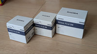 Sigma Prime Lenses 3