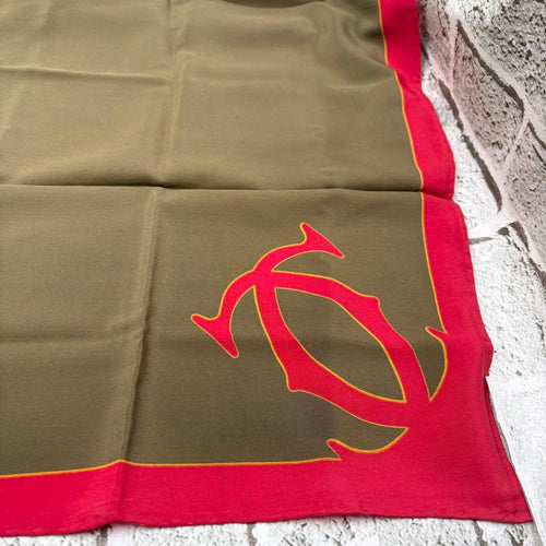 Cartier Bandanas Thin Scarves 100%