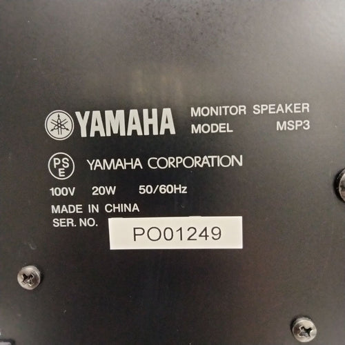 Yamaha Speaker [N-7065] Monitor Msp3 2