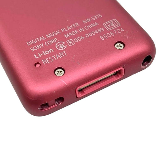 Sony Digital Audio Players Nw-S315K