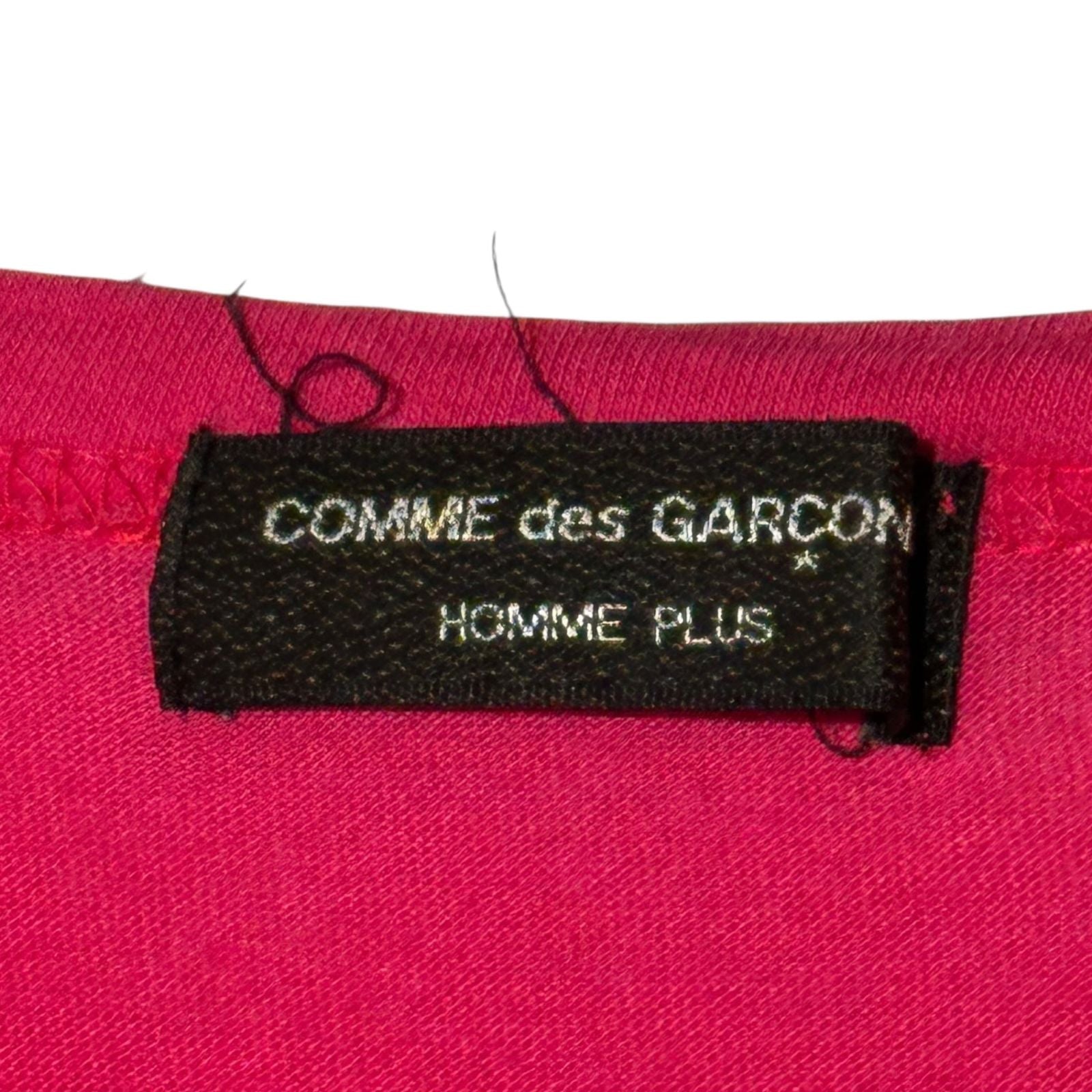 Comme Des Garcons Homme Plus T -Shirt 00Ss Chest One Point Logo Crew Neck