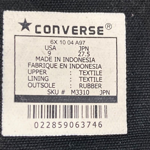 Converse Sneakers All Star 6X1004A97 M3310