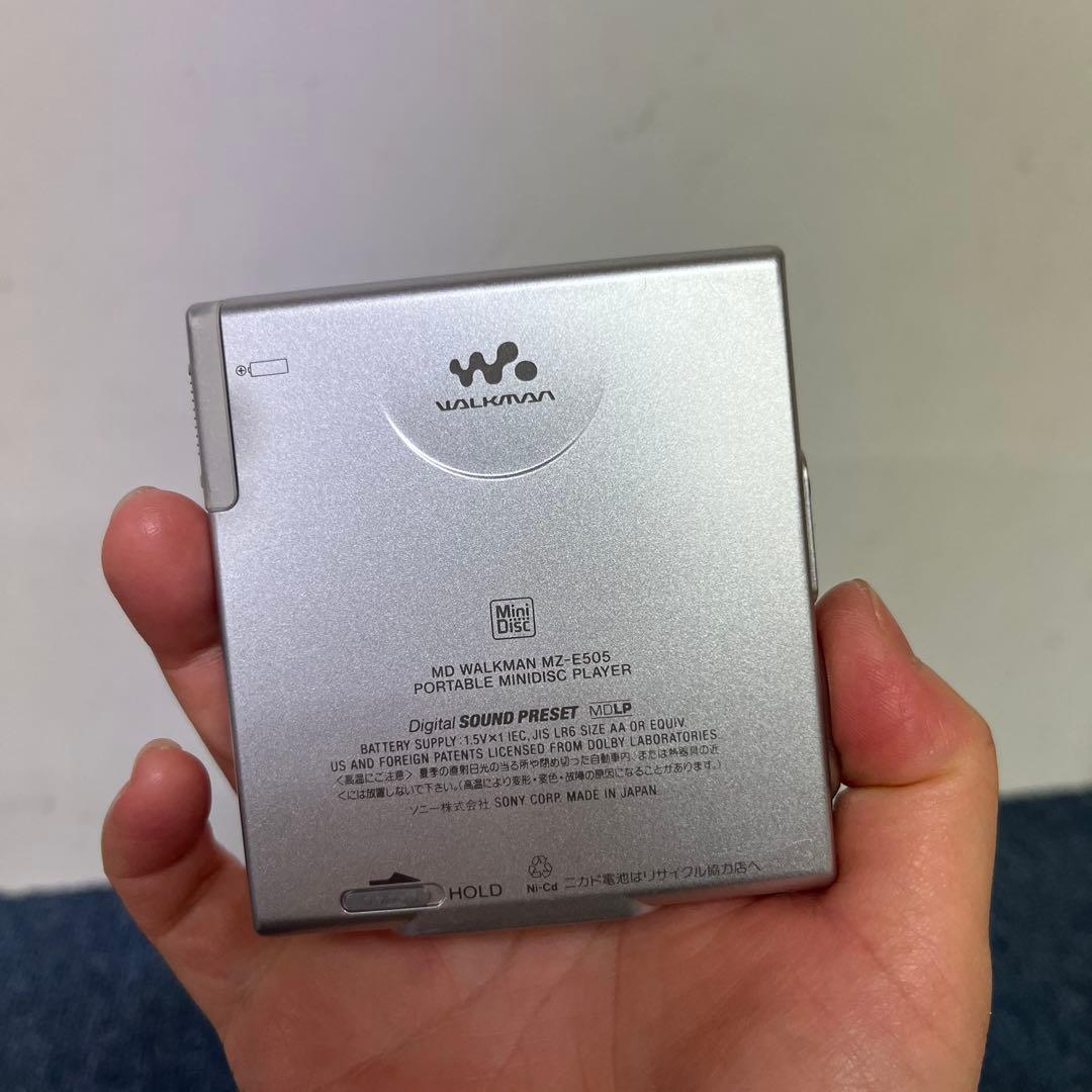 Sony Portable Md Player Mz-E505