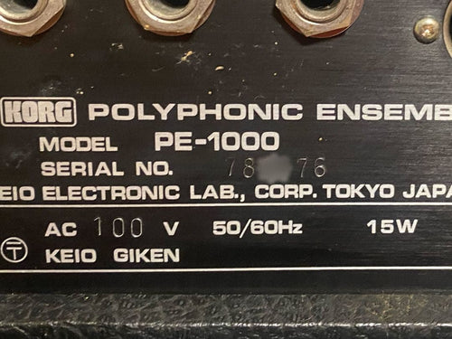 Others Korg Pe-1000