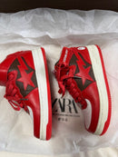 A Bathing Ape Sneakers Bape Sta Midden Rood