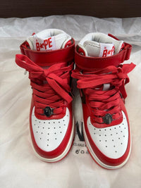 A Bathing Ape Sneakers Bape Sta Midden Rood