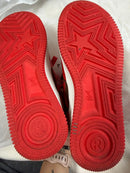 A Bathing Ape Sneakers Bape Sta Midden Rood