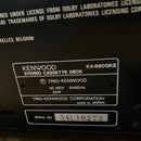 Kenwood Cd, Md Cassette Decks Kx-880Sr Ii 2