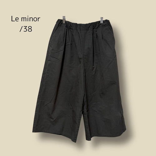 Leminor Wide-Leg Pants Loose-Fitting 3520 38