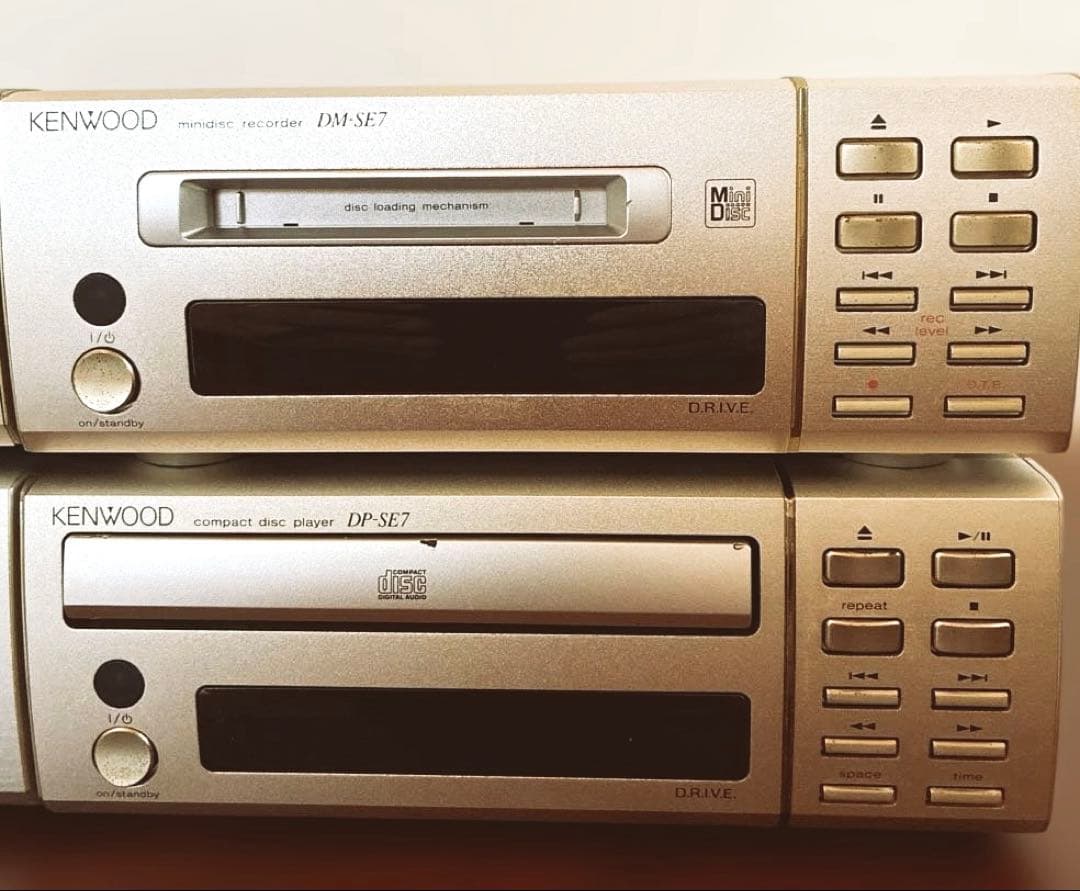 Kenwood Cd, Md Cassette Decks Se7