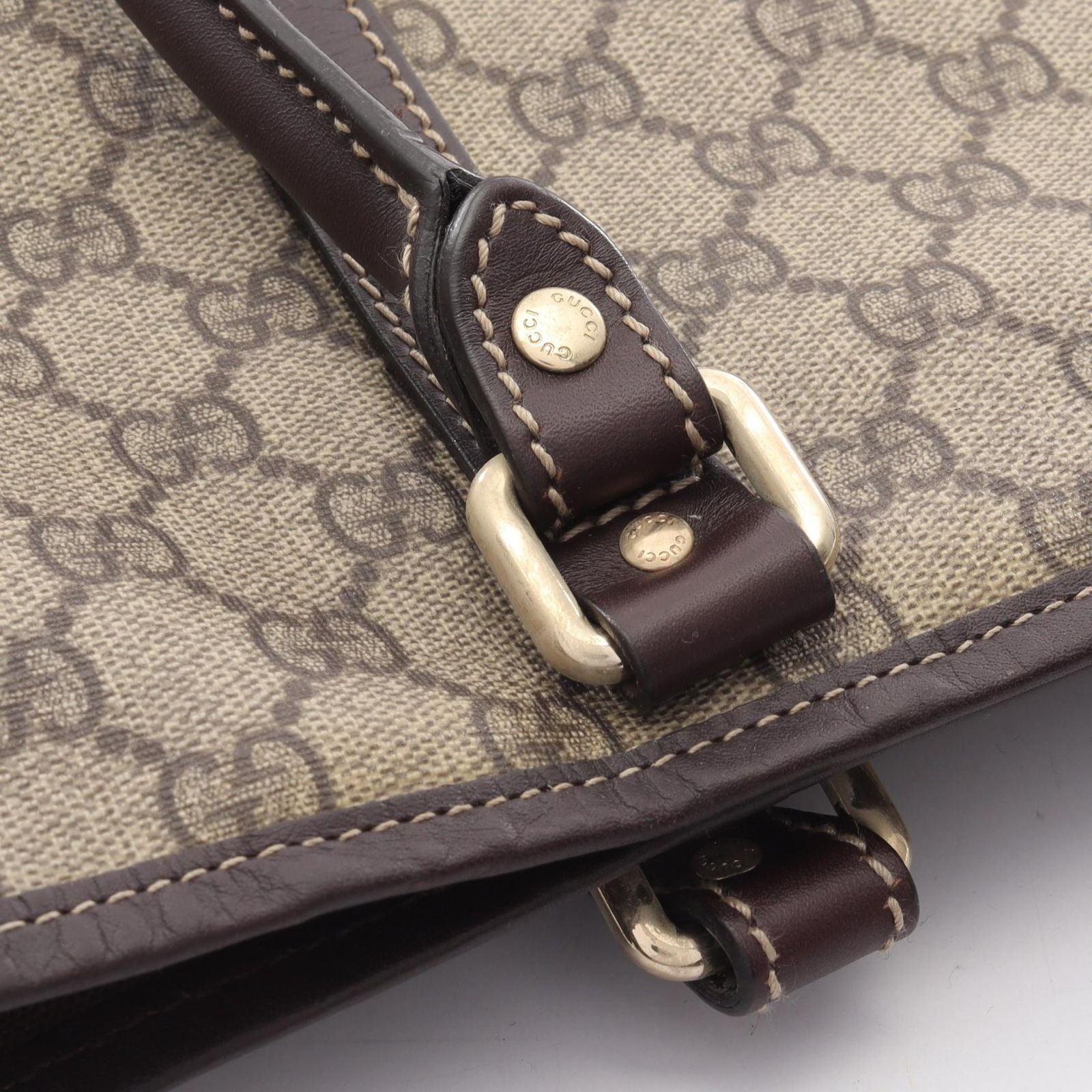 Gucci Tote Bag Gg 223668 Pvc Used B