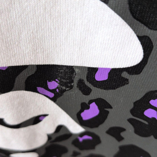 A Bathing Ape T-Shirts Xxl Leopard Rlx Tee