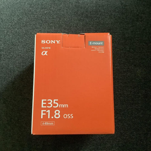 Sony Prime Lenses Sel35F18