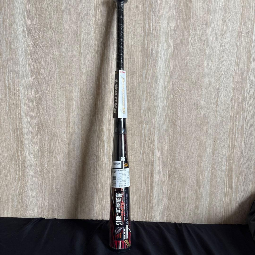 Zett Softball Bats Black Cannon V1 600G